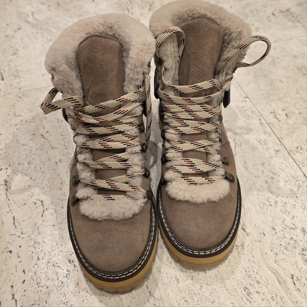 Shearling-Lined Boots